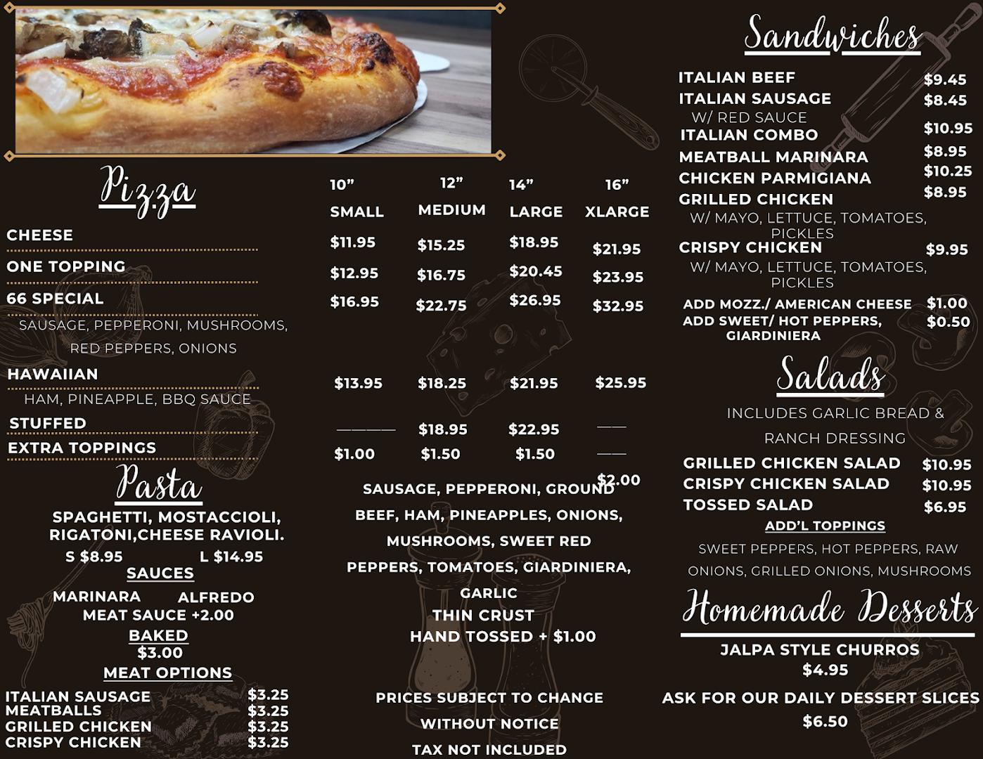 Route 66 Pizza